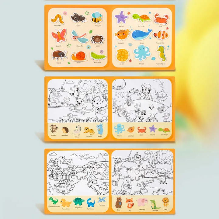 وصل حديثًا كتاب هادئ ولعبة رسم مائية  . Newly Arrived Quiet Book and Water Drawing Game