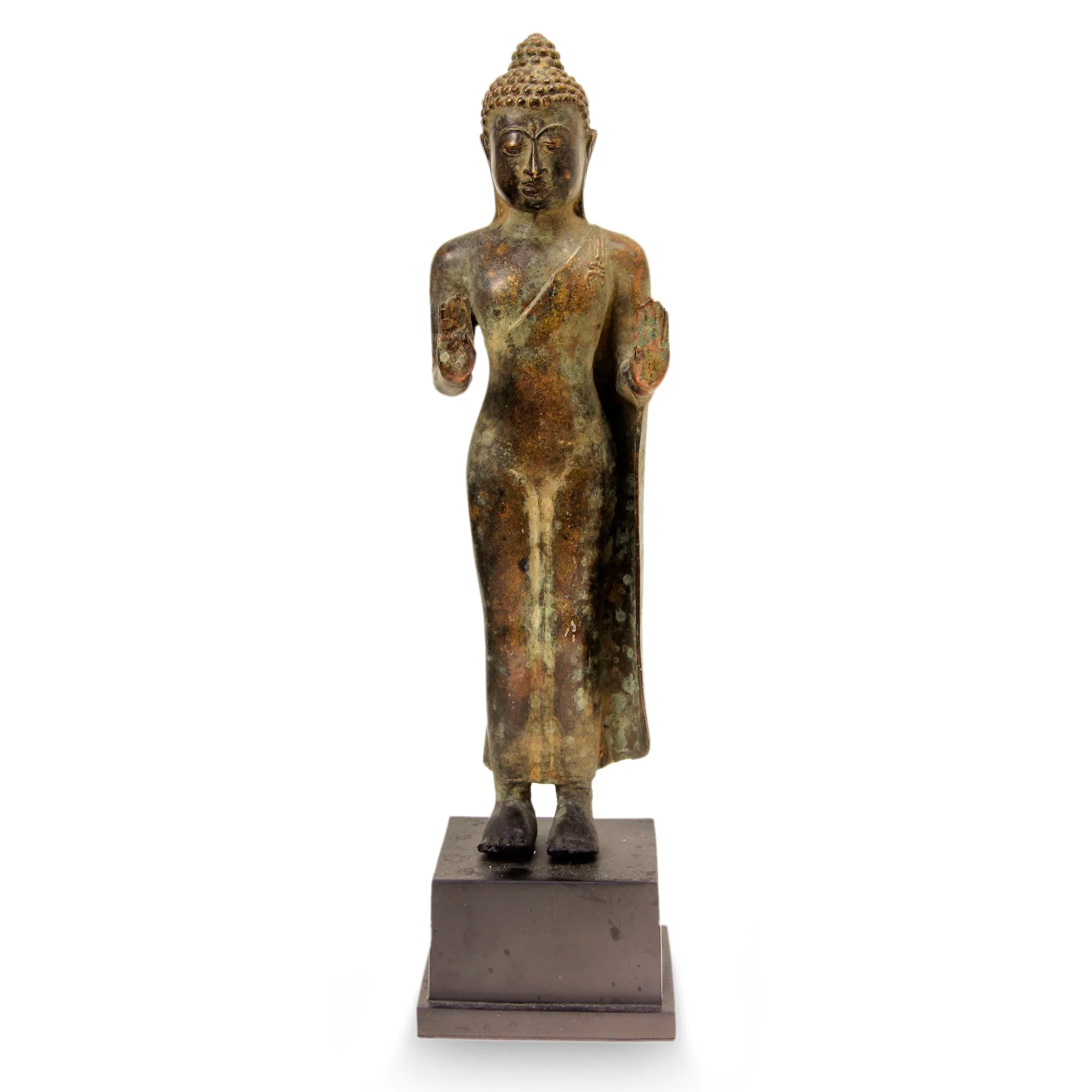 Abhaya Mudra Buddha Artisan Crafted Sculpture