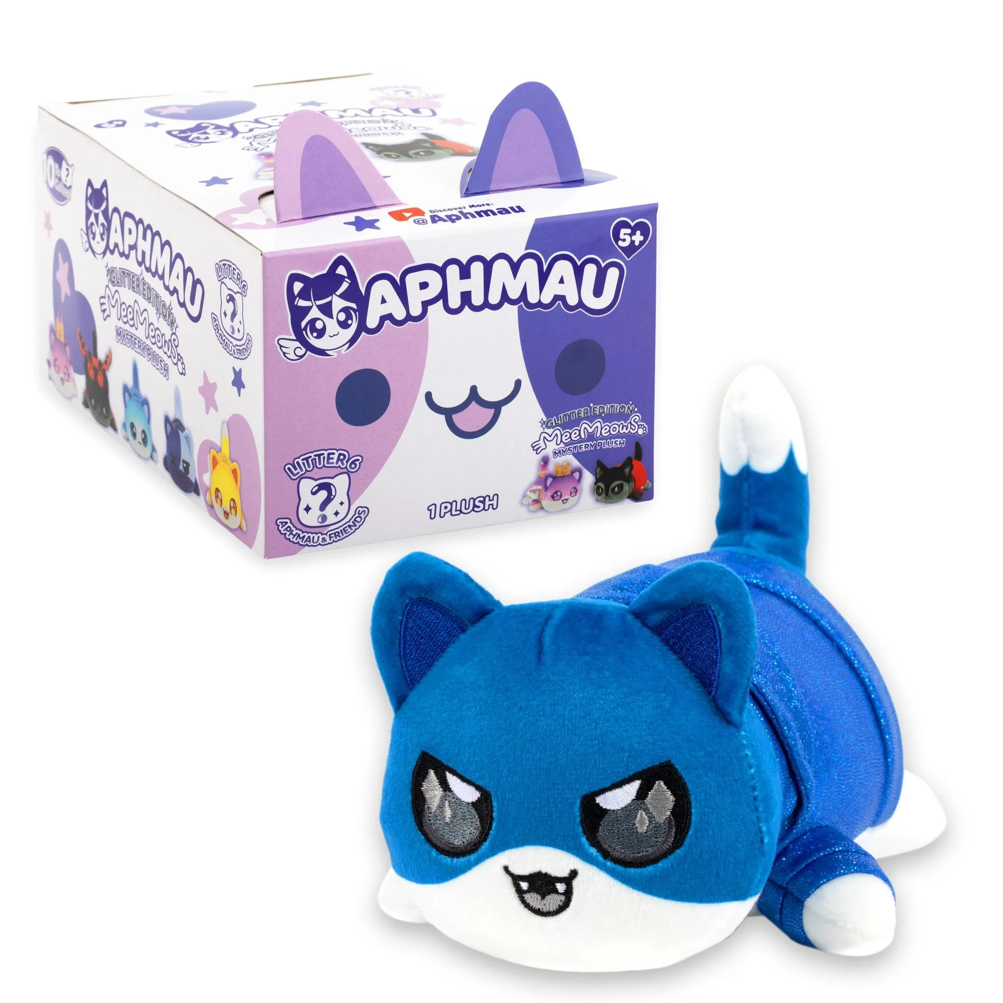 Aphmau MeeMeows Glitter Edition S6 Mystery 6 Inch Plush