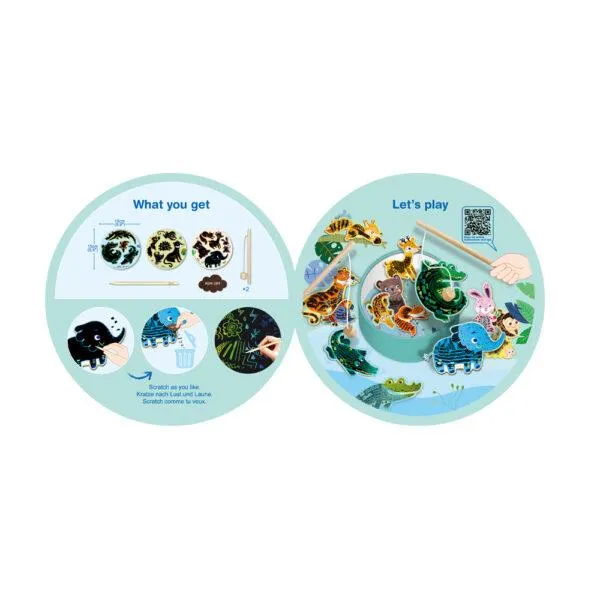 Avenir Scratch 'n' Catch - Jungle Animals