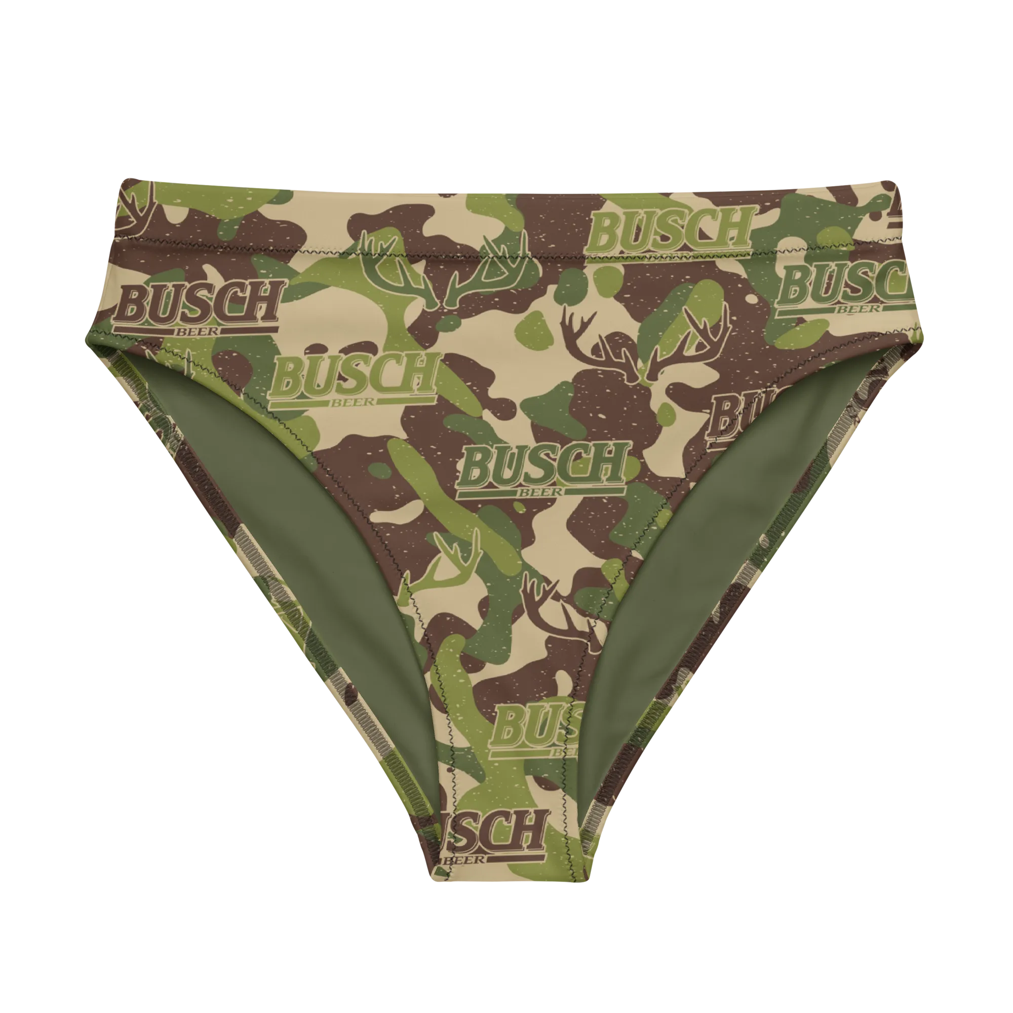 Busch Beer Antler Camo Bikini Bottom
