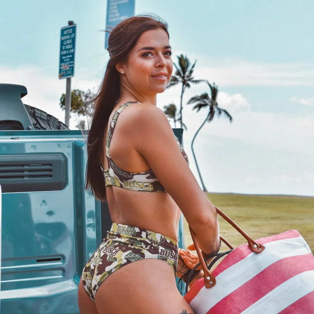 Busch Beer Antler Camo Bikini Bottom