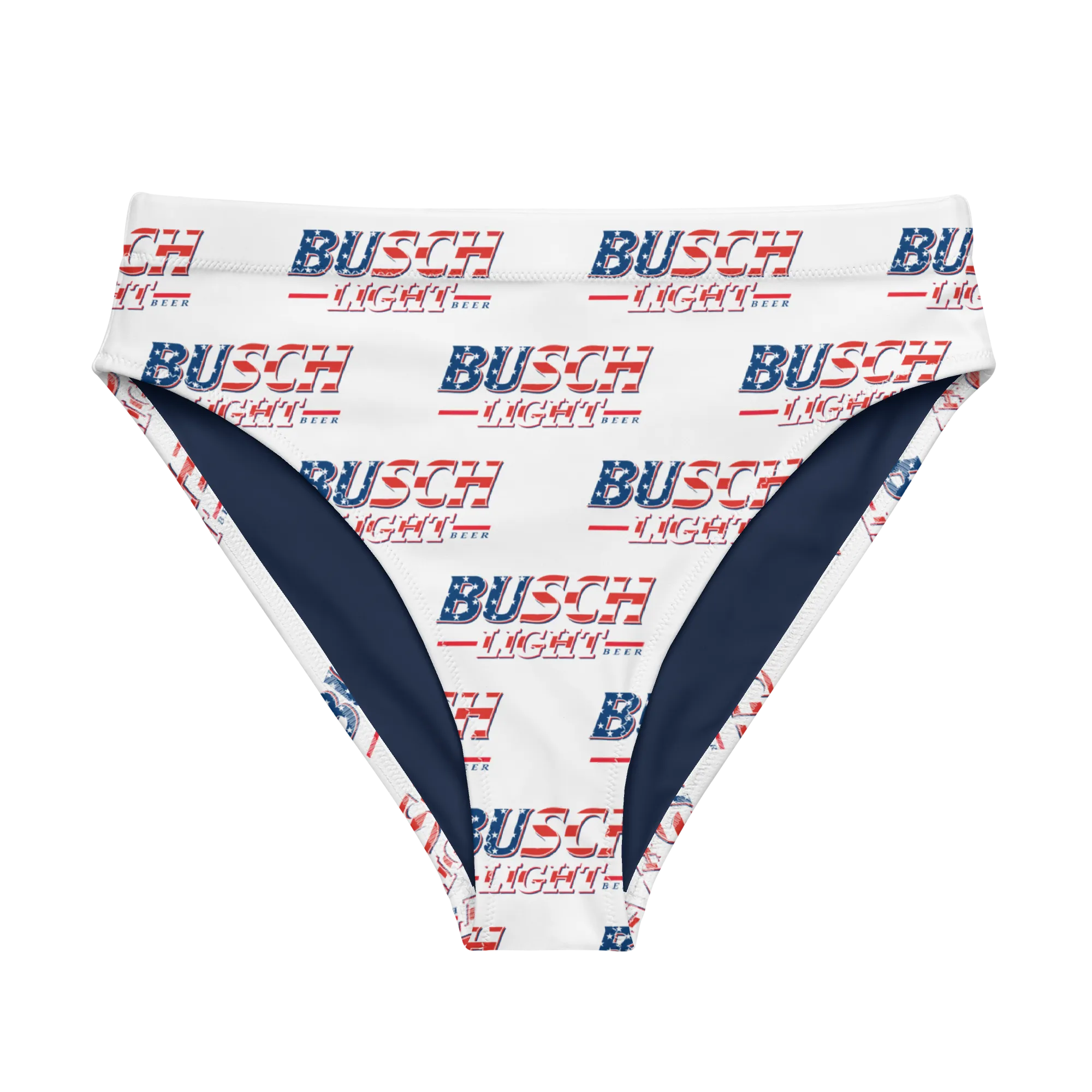 Busch Light '90s USA Flag Logo Bikini Bottom