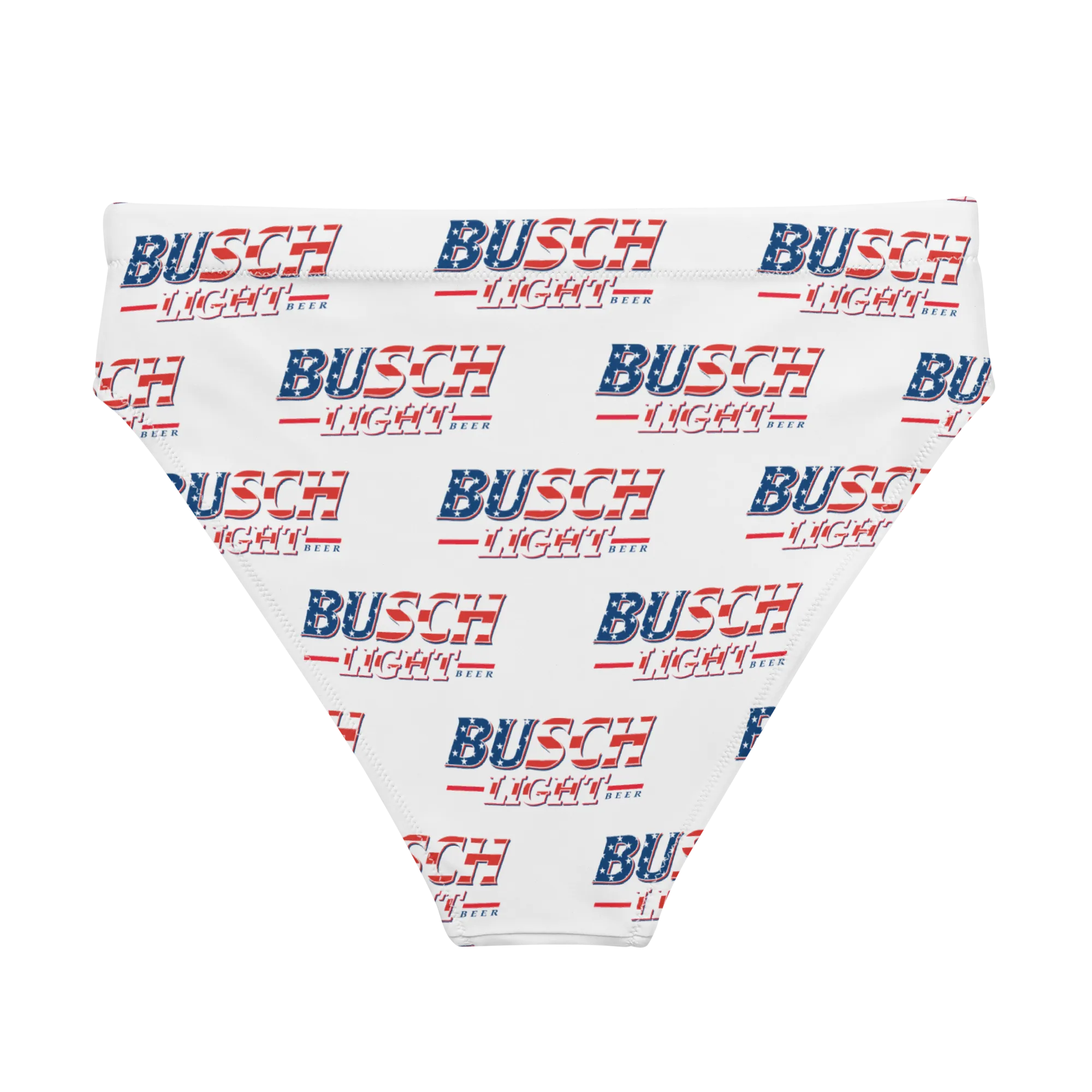 Busch Light '90s USA Flag Logo Bikini Bottom