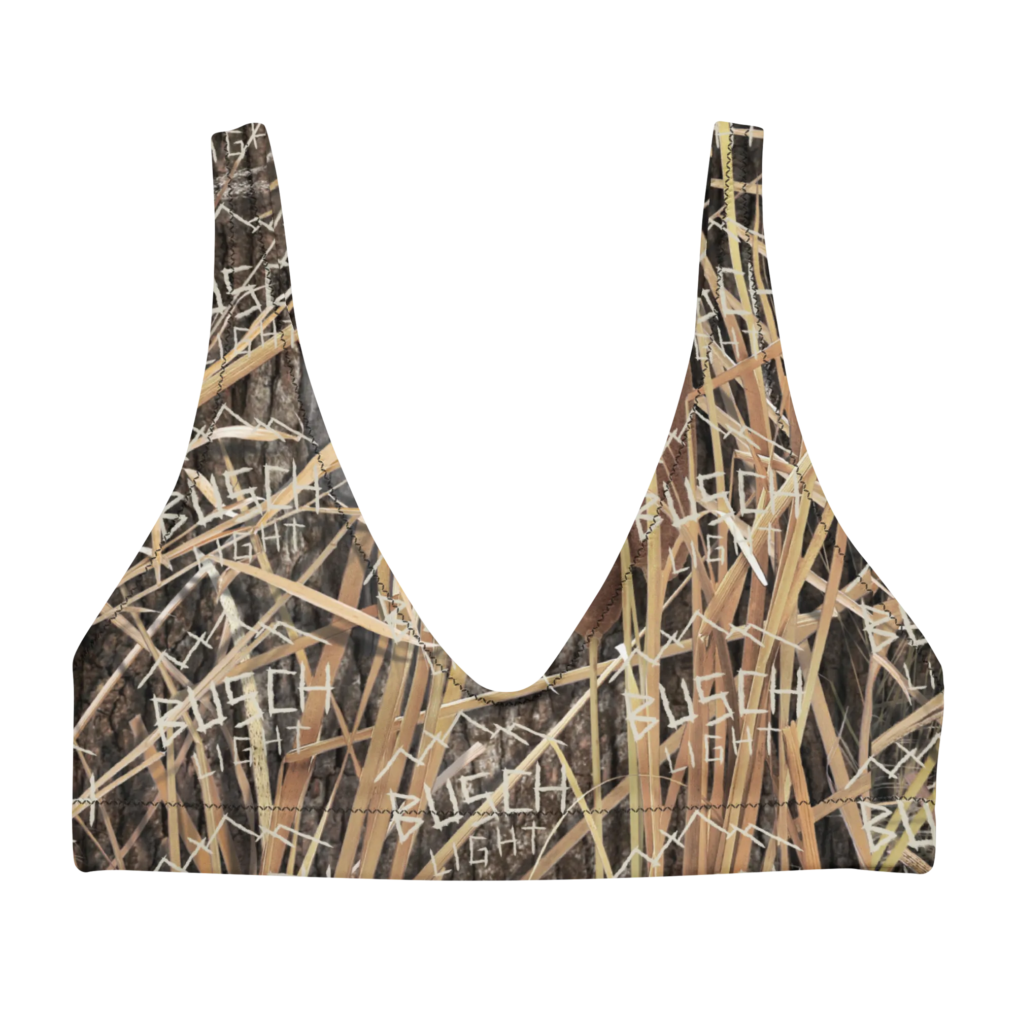Busch Light Hunting Camo Bikini Top