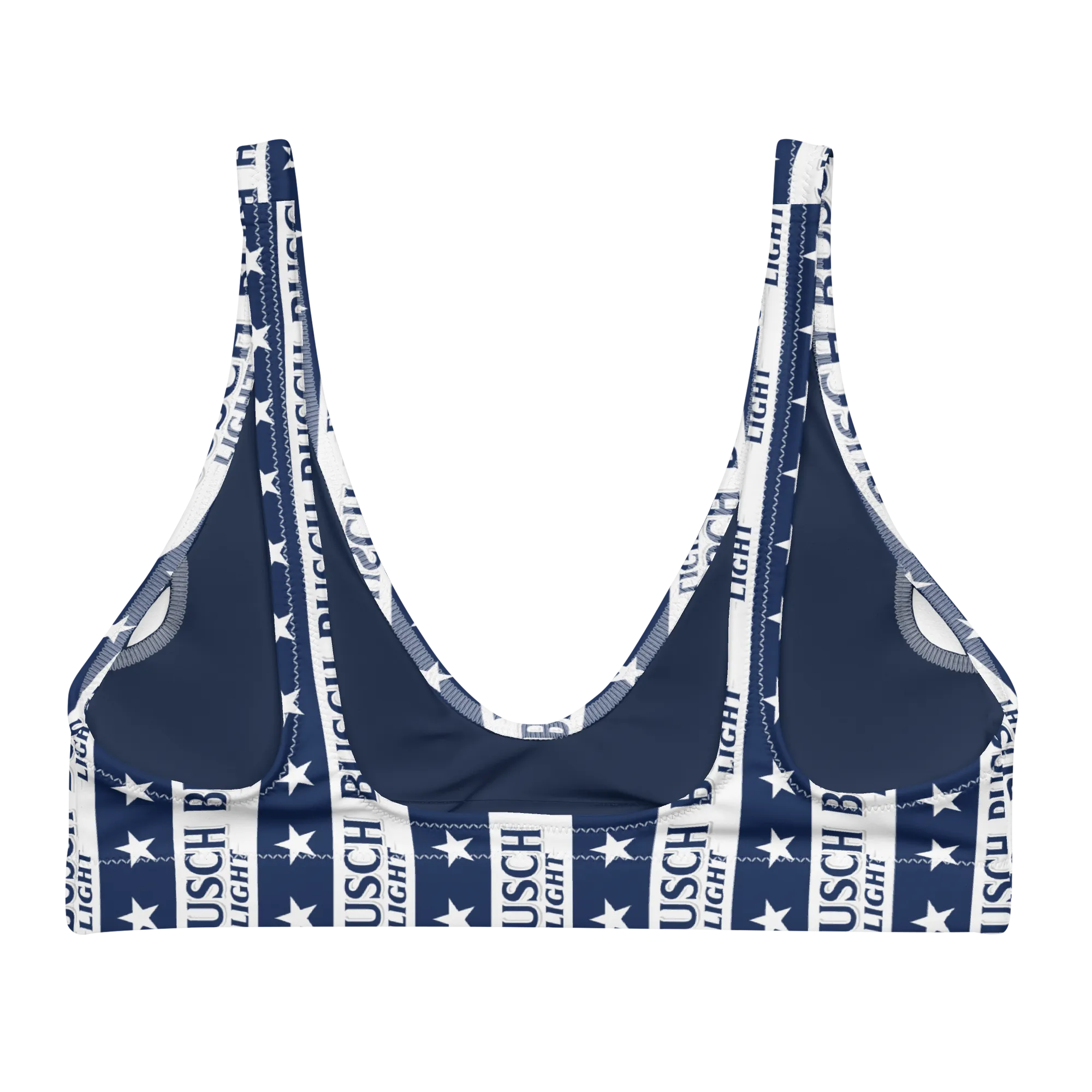 Busch Light Stars Bikini Top