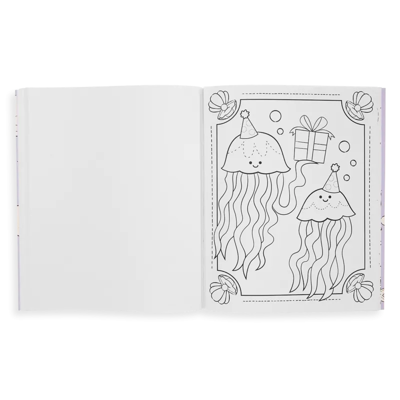 Color-in Book: Outrageous Ocean