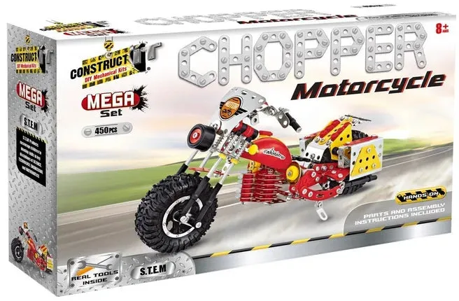 Construct-It - Chopper Motorcycle (Mega Set)