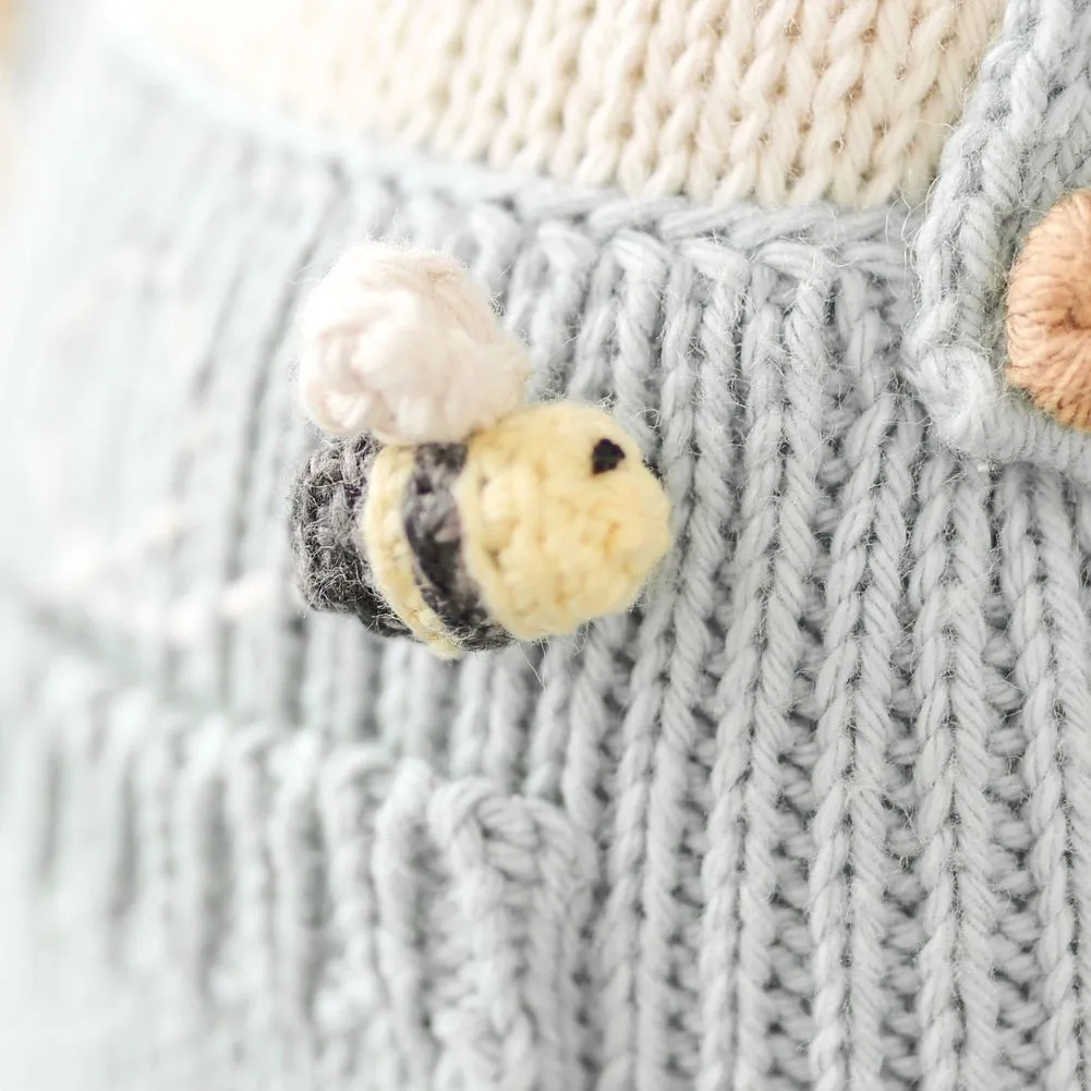 Cuddle Kind Hand Knit Doll - Charlie the Honey Bear (13 in)