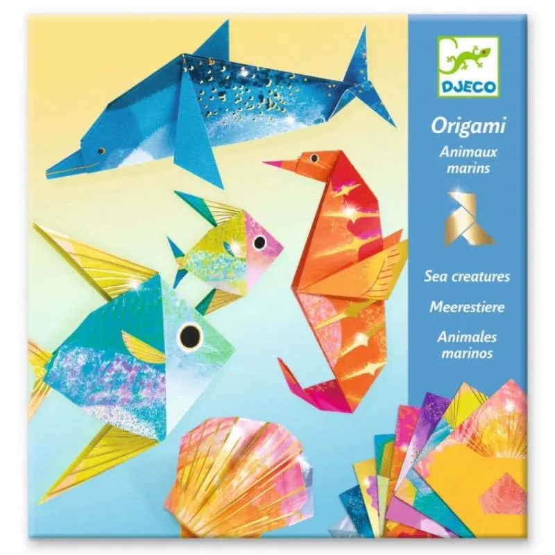 Djeco Arts & Crafts - Origami Sea Creatures