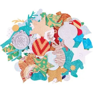 Handmade Pattern Paper – Christmas Shapes 100g
