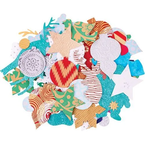Handmade Pattern Paper – Christmas Shapes 100g