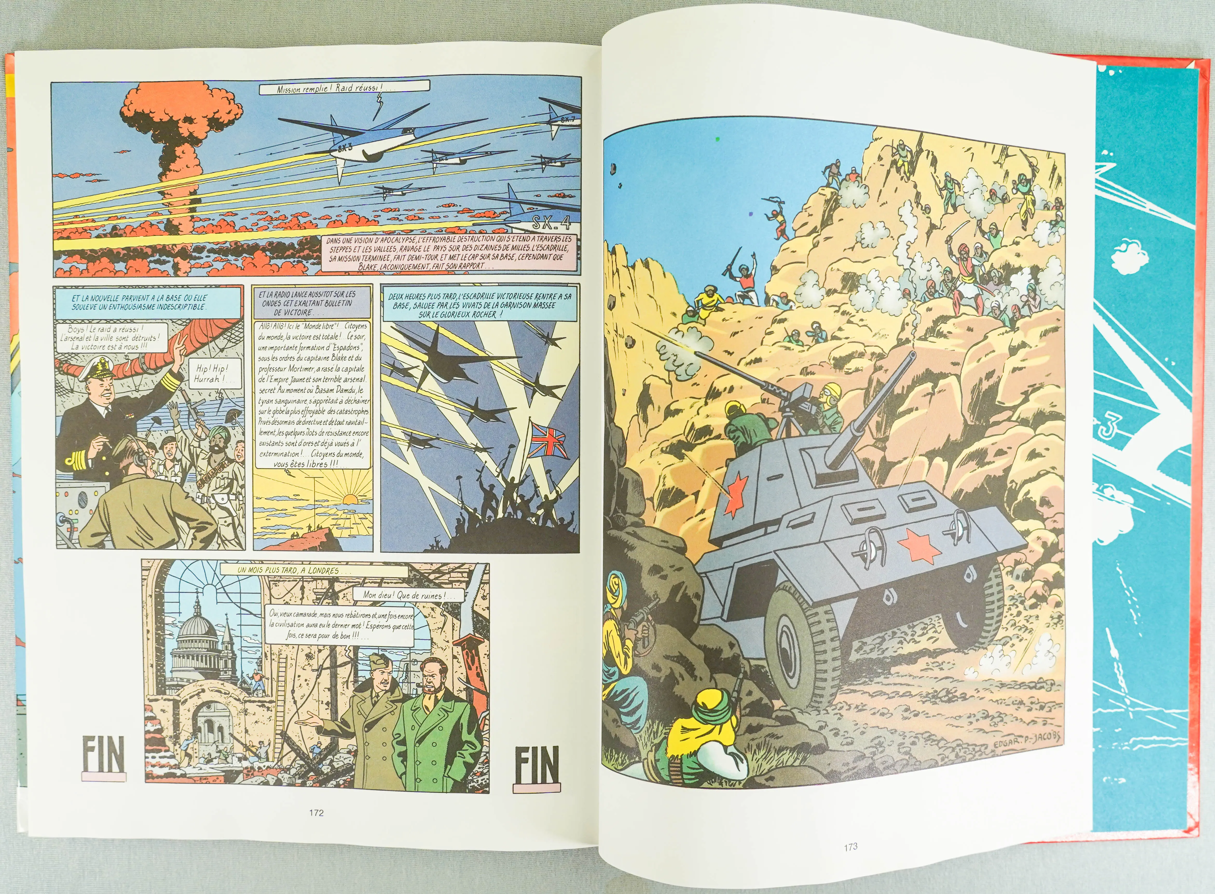 Le Secret De L'Aspadon Integrale: Edgar Jacobs 2002 1st Edition HB Blake Mortimer