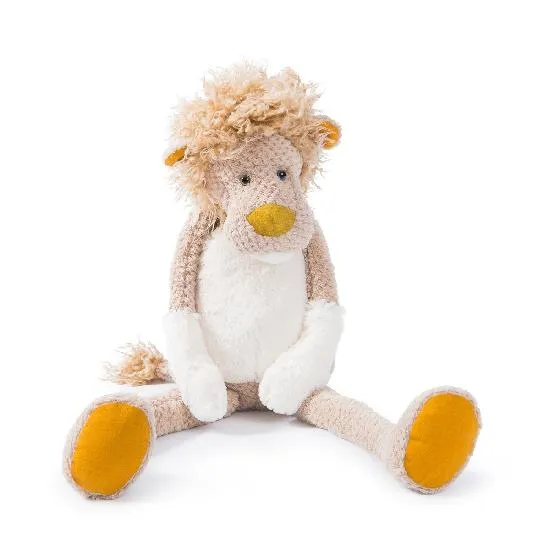 Moulin Roty Les Baba Bou - Lion, Big Soft Toy (60cm)