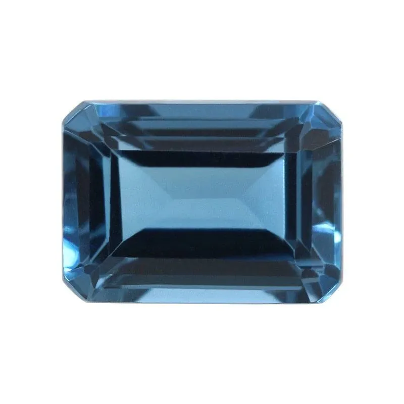 Natural London Blue Topaz Loose Gemstone ( For DIY Jewelry Making ) - Cut Size 4x6~10x12mm