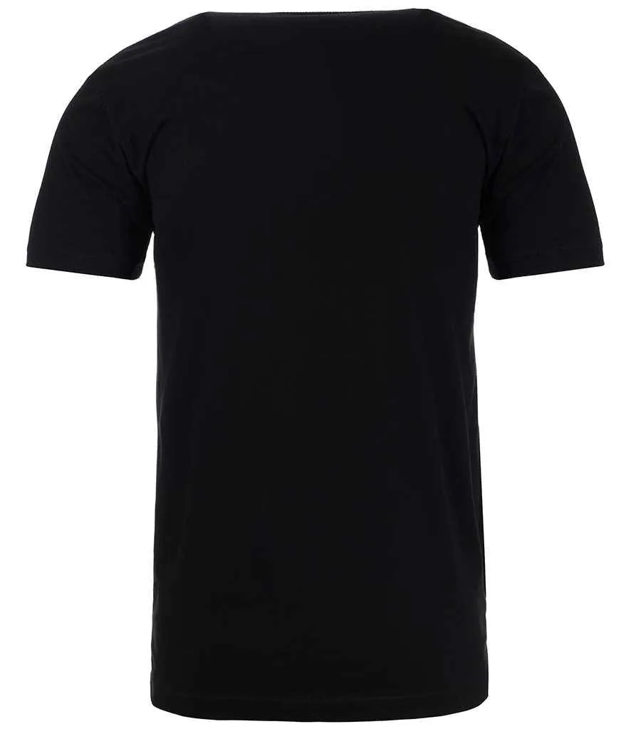 Next Level Apparel Unisex Cotton Crew Neck T-Shirt | Black