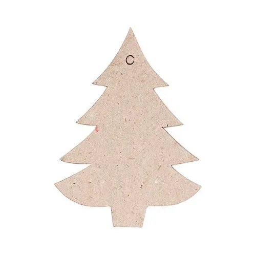 Paper Mache Christmas Decorations Pack of 80