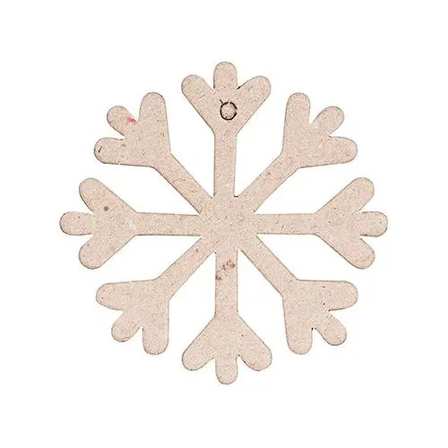 Paper Mache Christmas Decorations Pack of 80