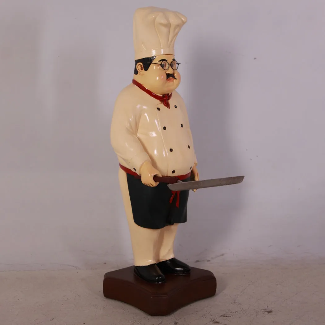 Pizza Chef Small Statue