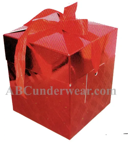 Red Foil Gift Box