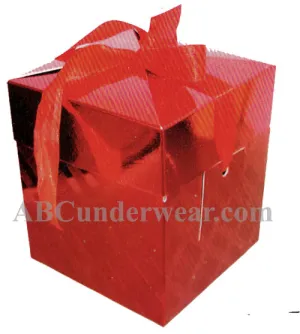 Red Foil Gift Box