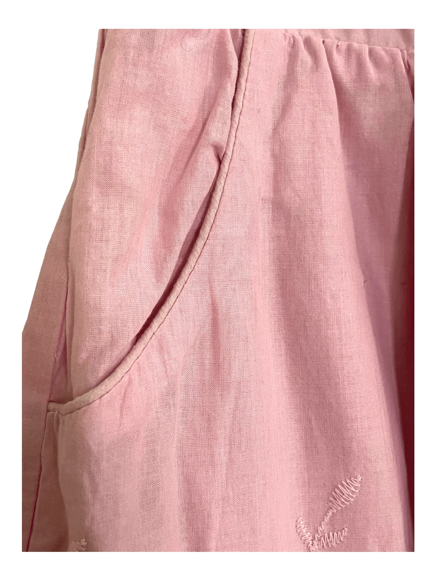 Soft Summer Taffy Pink Crochet Lace Floral Mini Skirt