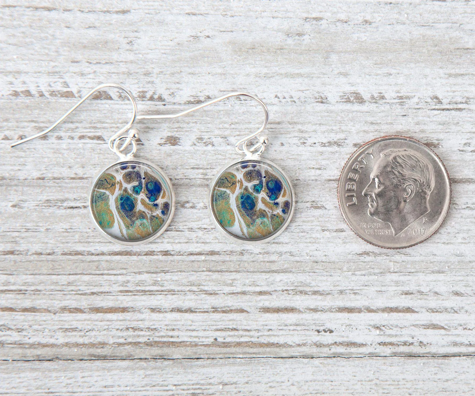 Tidal Treasures Dangle Earrings | Handmade Earrings